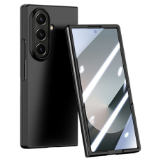 A-One Brand - Galaxy Z Fold 7 5G Mobilskal Stort Fönster Hård PC - Svart