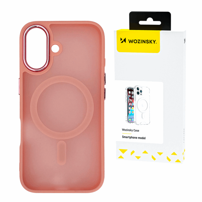 Wozinsky - Wozinsky Galaxy S25 Plus Mobilskal Magsafe Fashion - Rosa