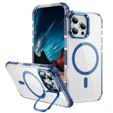 A-One Brand - iPhone 16 Pro Max Mobilskal MagSafe Kickstand - Blå