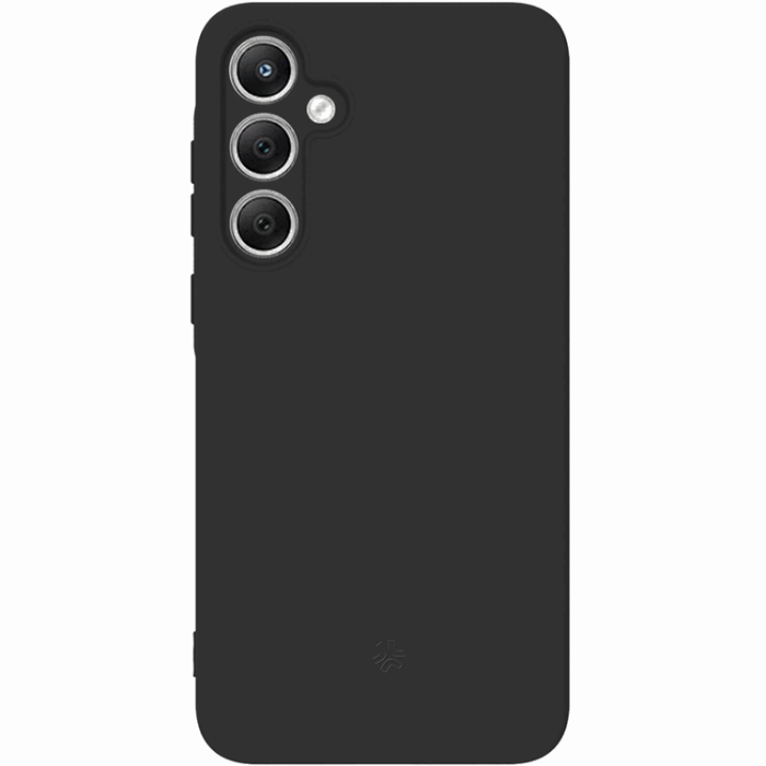 Celly - Celly Galaxy A35 5G Mobilskal Cromo Soft Rubber - Svart