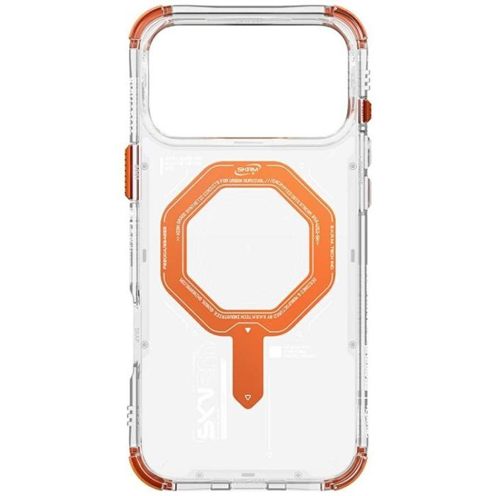 Skinarma - Skinarma iPhone 17 Pro Max Mobilskal MagSafe Magma - Orange