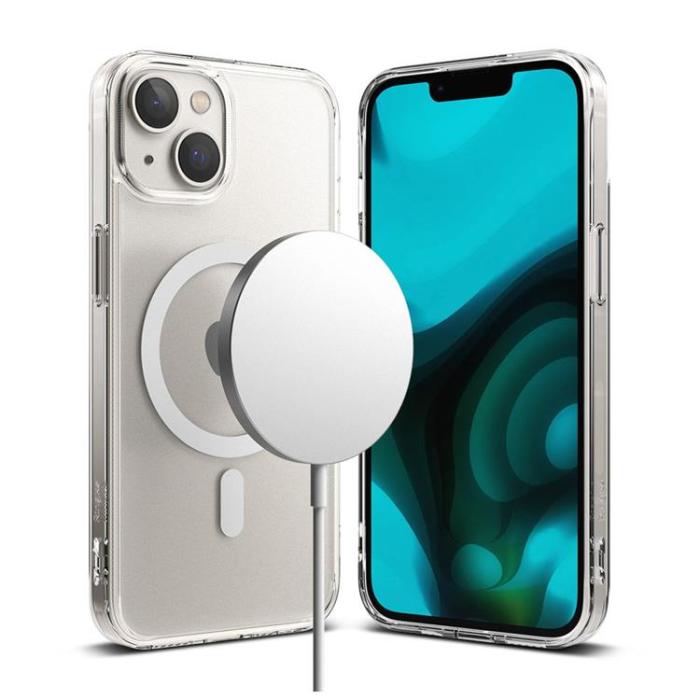 Ringke - Ringke iPhone 14 Plus Skal Fusion Magnetic Magsafe - Clear