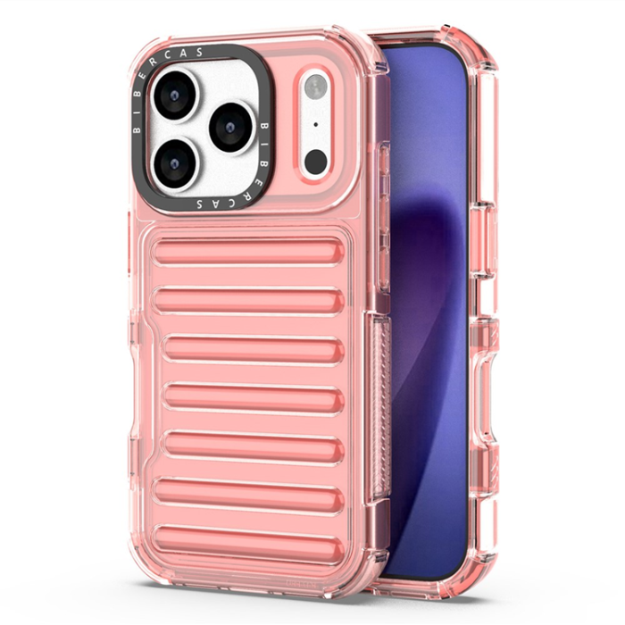 A-One Brand - iPhone 17 Pro Max Mobilskal Stripe Design Detachable - Djuprosa