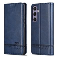 OEM - AZNS Samsung Galaxy S26 Pl&aring;nboksfodral Konstl&auml;der - Bl&aring;
