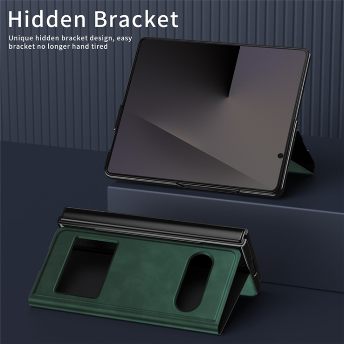 A-One Brand - Galaxy Z Fold7 Fodral View Window - Grön