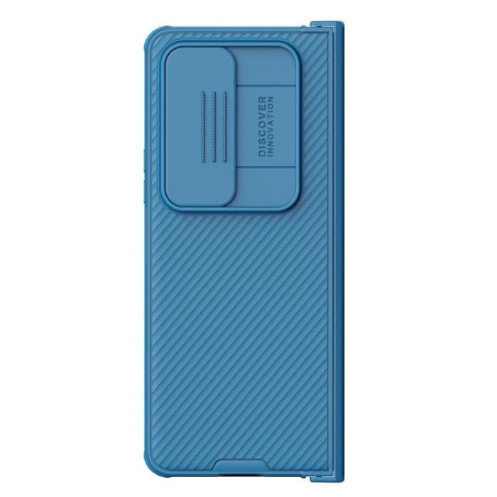 Nillkin - Nillkin Galaxy Z Fold 4 Skal Camshield Pro Simple - Blå