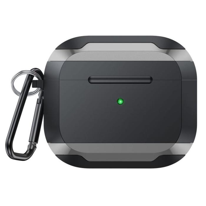 UTGATT1 - AirPods Pro 2 Skal Aluminium TPU - Silver/Svart