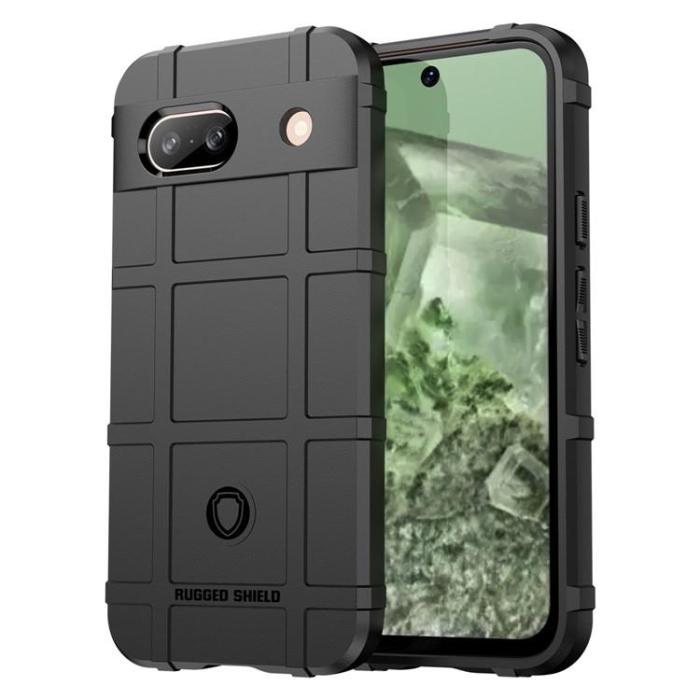 A-One Brand - Google Pixel 8A Mobilskal Square Grid Texture - Svart