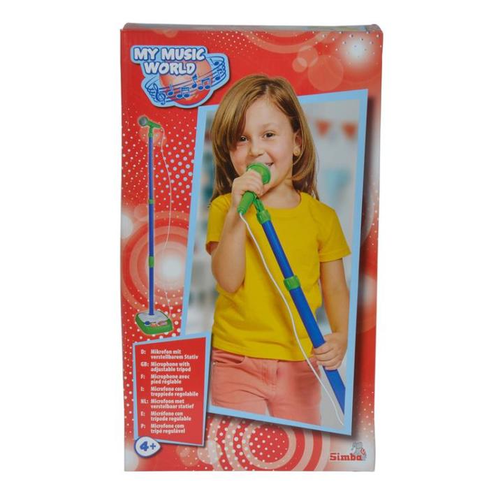 Music - MUSIC Mikrofon med Stativ
