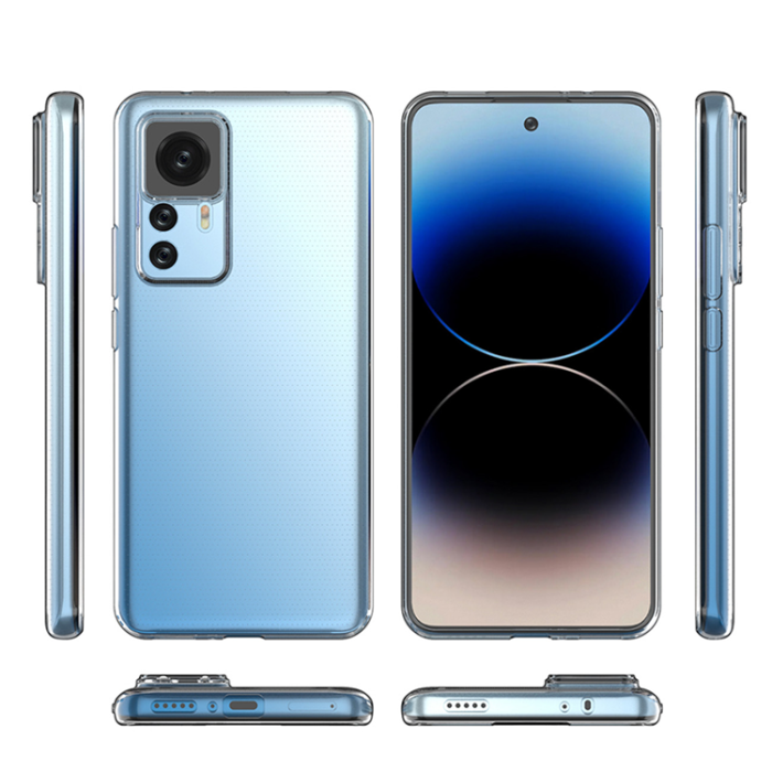OEM - Xiaomi 12T/12T Pro Mobilskal Ultra Clear 0.5mm - Transparent