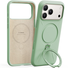 Torras - TORRAS iPhone 17 Pro Mobilskal MagSafe Ostand Q Pro - Matchagrön