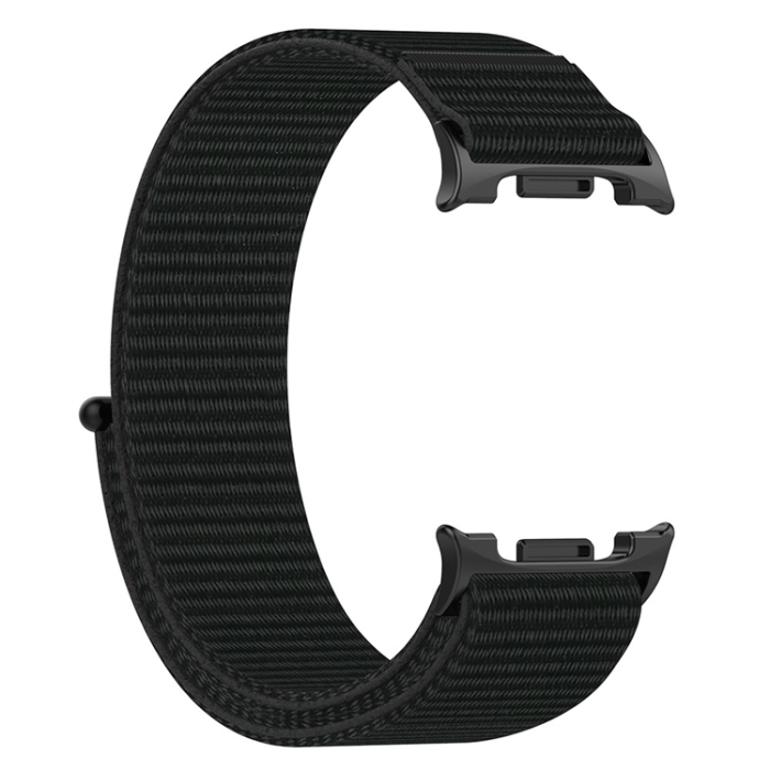 A-One Brand - Galaxy Watch 8 (44mm/40mm)/8 Classic (46mm) Armband Vävt - Svart