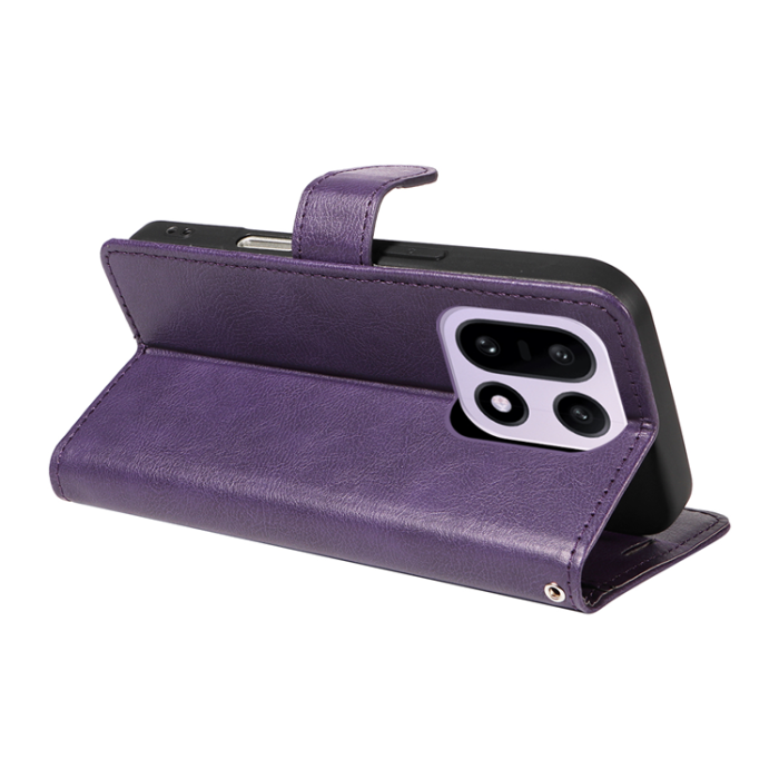 A-One Brand - OnePlus 15 5G Plånboksfodral Solid Färg Konstläder