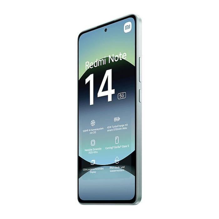 Xiaomi - (NY) Xiaomi Redmi Note 14 6GB/128GB 5G - Krage Grön