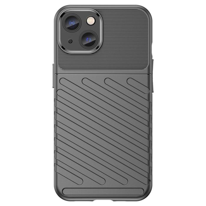 OEM - iPhone 14 Plus Skal Thunder Twill - Svart