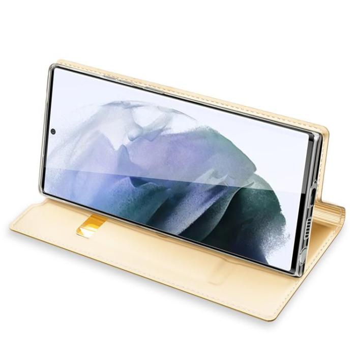 Dux Ducis - Dux Ducis Skin Series Fodral Galaxy S22 Ultra - Guld