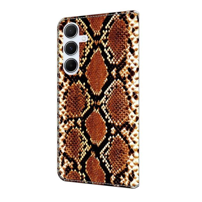 A-One Brand - Galaxy A17/A26 Plånboksfodral PU-läder Pattern Printing - Brun