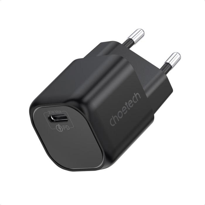 Choetech - Choetech GaN Väggladdare 30W USB-C - Svart
