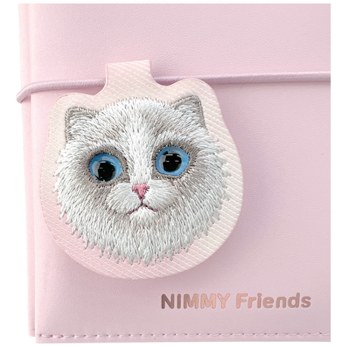 NIMMY - Nimmy 2in1-Set Notebook och Penna New Big-Eye Cute Pets 2.0 Cat - Rosa