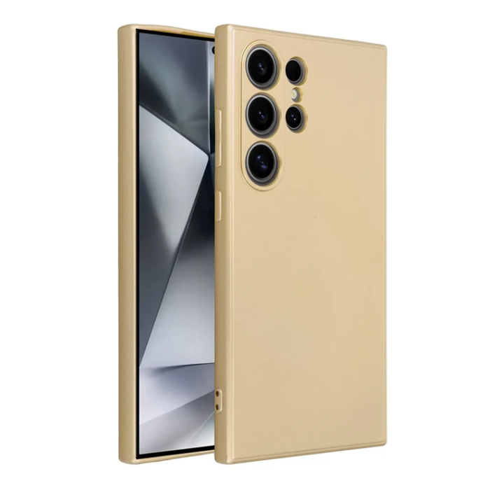 OEM - Galaxy S24 Ultra Mobilskal Metallic - Guld