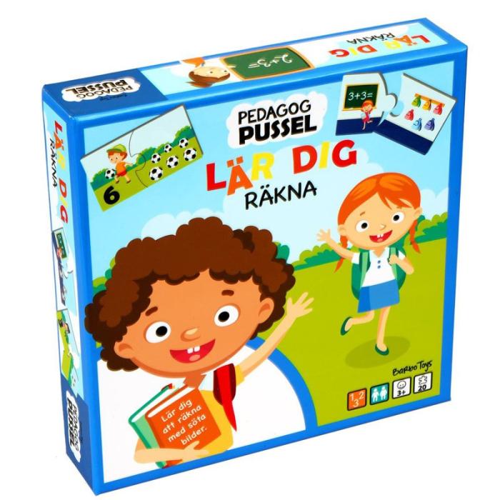 BARBO - BARBO Pussel Classic Pedagog Pussel Lär Dig Räkna (SE)