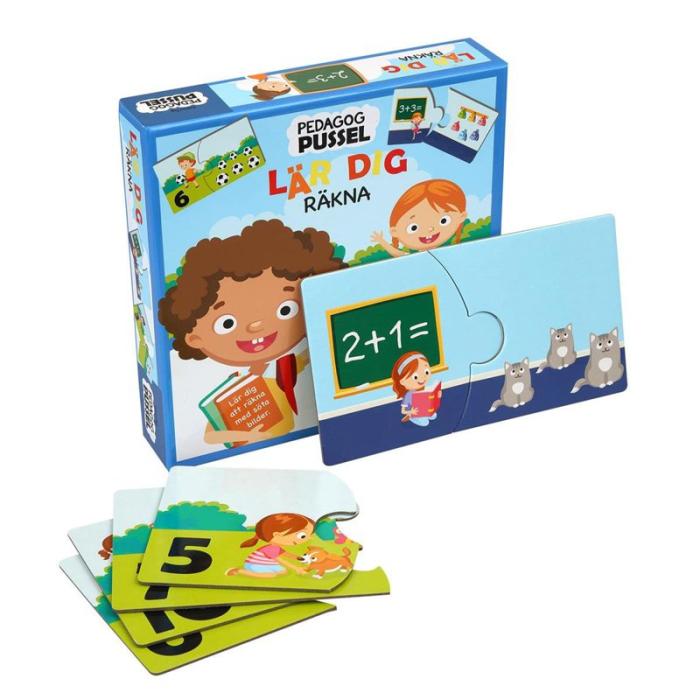 BARBO - BARBO Pussel Classic Pedagog Pussel Lär Dig Räkna (SE)
