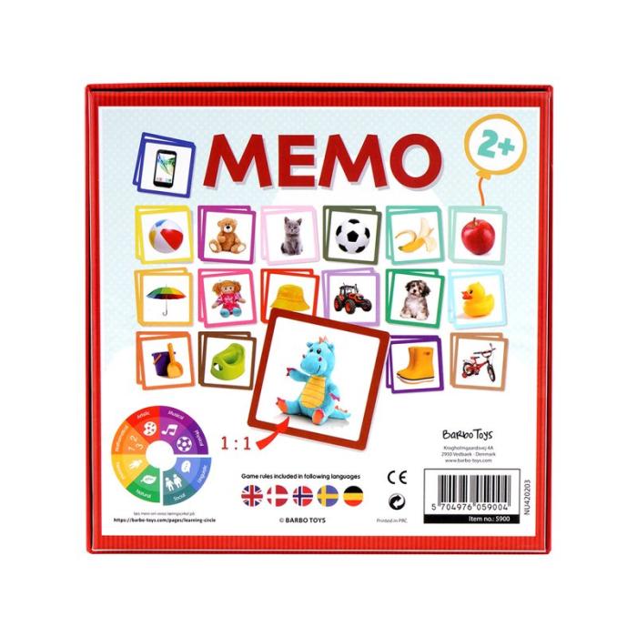 BARBO - BARBO Spel Classic My First Memo