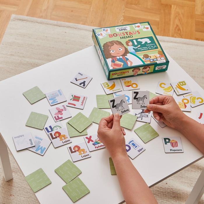 BARBO - BARBO Spel Classic Pedagog Spel Bokstavsmemo (SE)