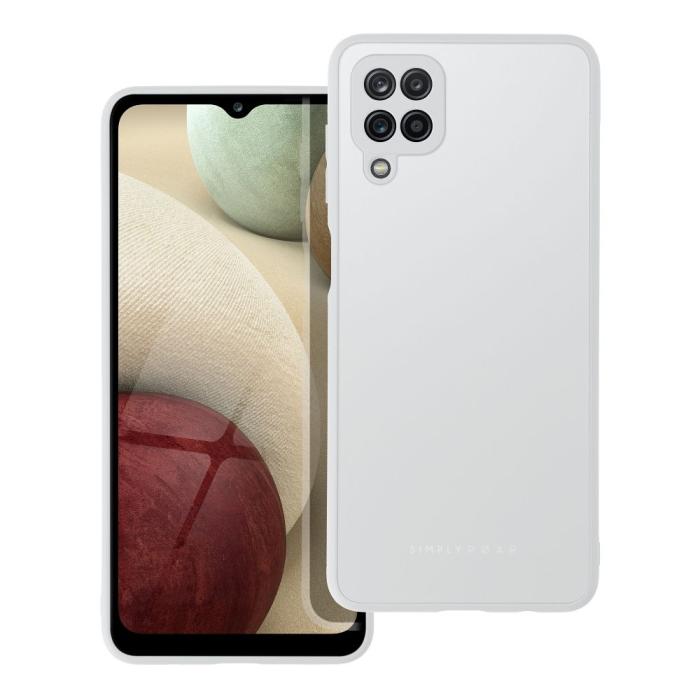 Roar - Roar Matte Glass Skal för Samsung Galaxy A12 i stål