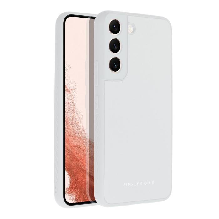 Roar - Roar Matte Glass Skal för Samsung Galaxy A12 i stål