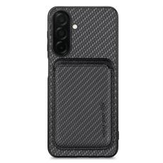 OEM - Mobilskal f&ouml;r Samsung Galaxy S26 Magnetiskt avtagbart kortfack - Svart