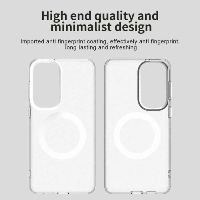 OEM - Mobilskal för Samsung Galaxy S26 Magnetiskt Anti Drop - Vit
