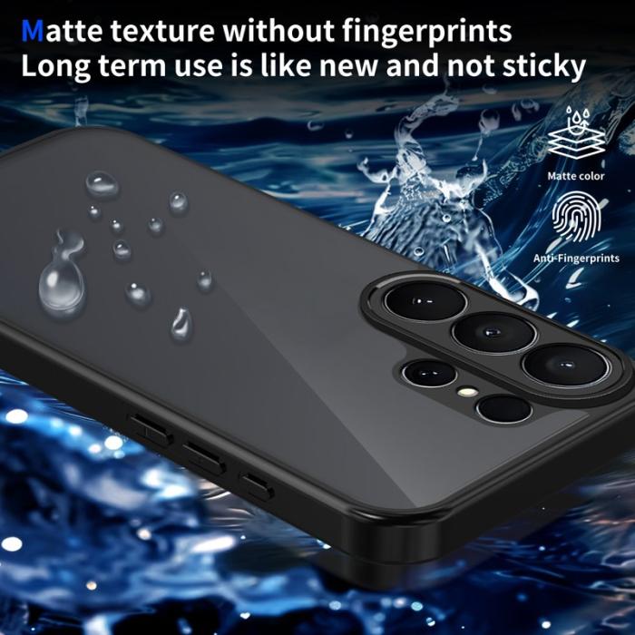 OEM - Mobilskal för Samsung Galaxy S26 Ultra Anti-Drop PC + TPU - Transparent Svart
