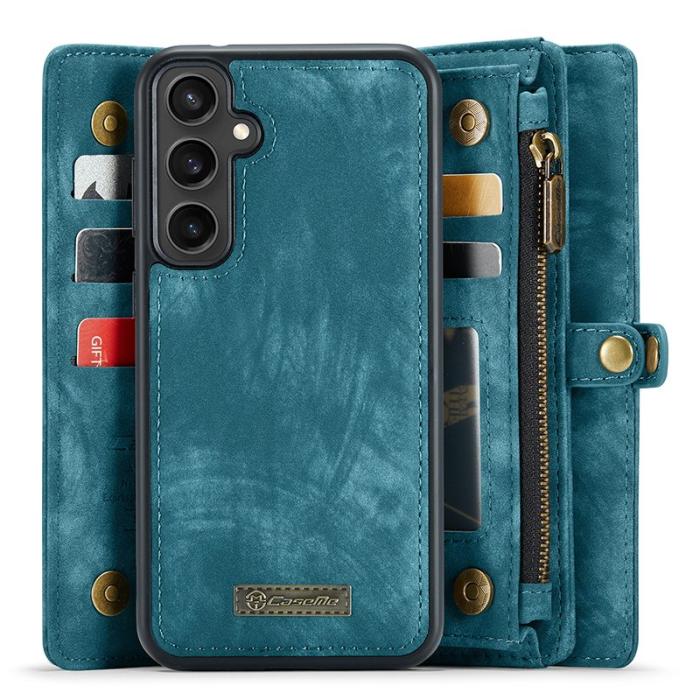 Caseme - CASEME 008 Plånboksfodral till Samsung Galaxy S23 FE Konstläder - Blå