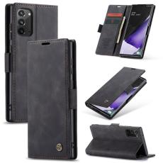 Caseme - CASEME 013 Pl&aring;nboksfodral f&ouml;r Samsung Galaxy Note20 - Svart