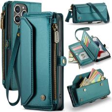 Caseme - CASEME Pl&aring;nboksfodral Konstl&auml;der f&ouml;r iPhone 13 Pro Max - Gr&ouml;n