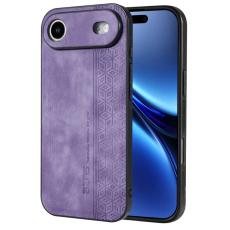 AZNS - AZNS iPhone Air Fodral Skyddande KonstL&auml;der - Lila