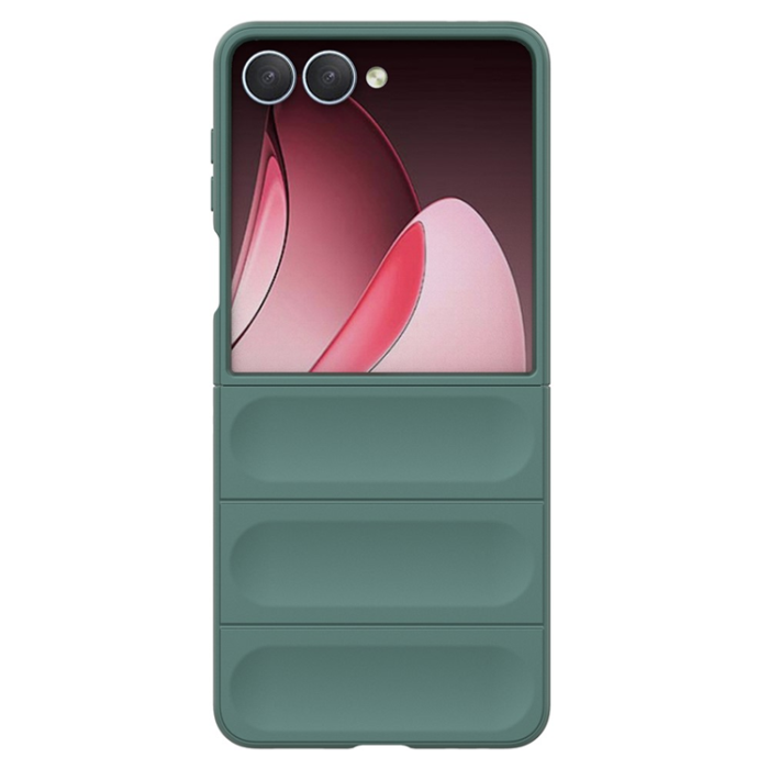 A-One Brand - Galaxy Z Flip 7 Mobilskal Anti-Drop TPU Rugged - Grön