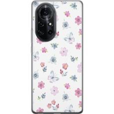 iSecrets - Mobilskal till Huawei nova 8 Pro med Blommor och fj&auml;rillar
