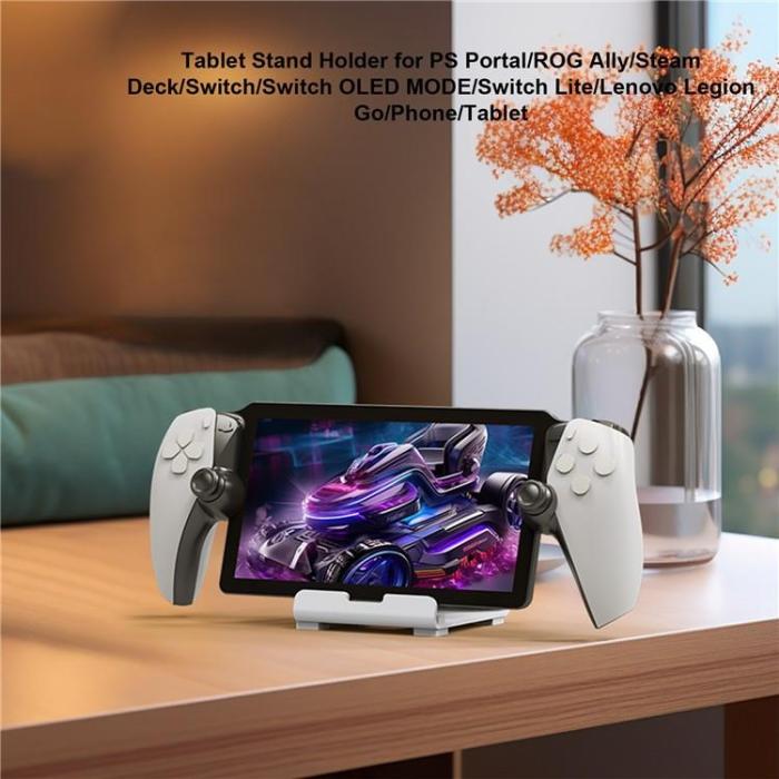 JYS - JYS P5185 för PS5 Portal Switch Game Controller Hållare Halkfritt Bordsställ