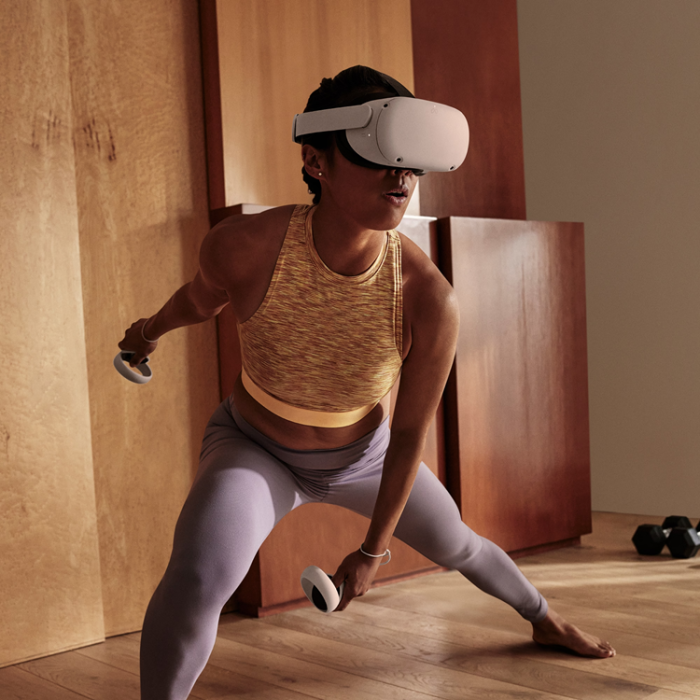 A-One Brand - Meta Quest 2, trådlöst VR-headset 128GB - Vit
