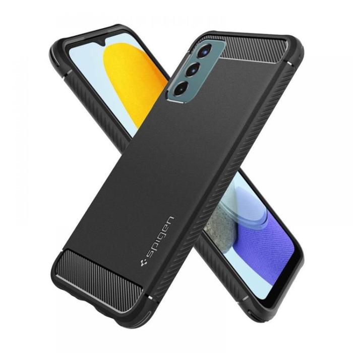 UTGATT - Spigen Rugged Armor Skal Galaxy M23 5G - Matte Svart