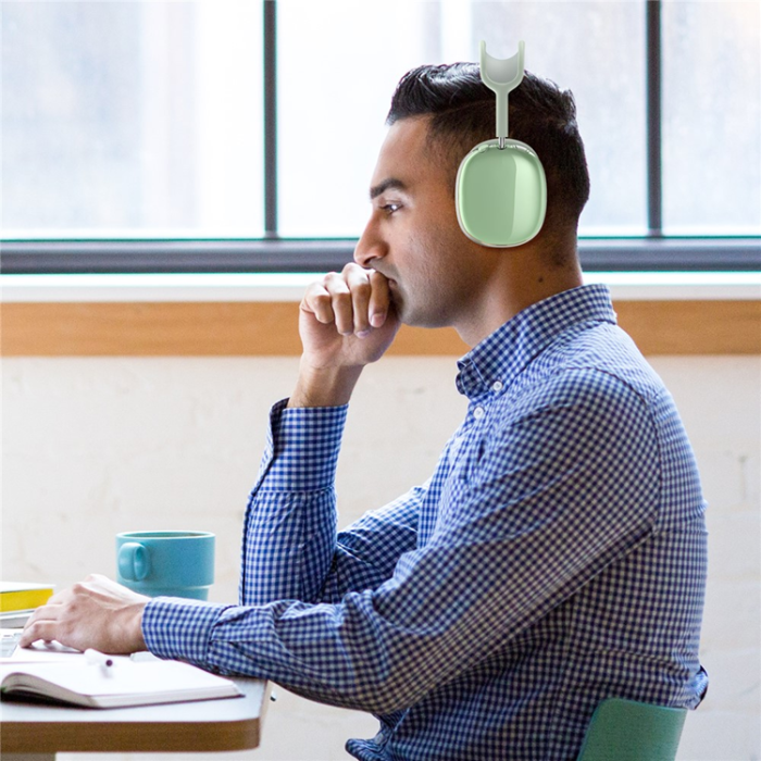 AHASTYLE - AHASTYLE AirPods Max Hörlursskal TPU PT-LC07 - Grön