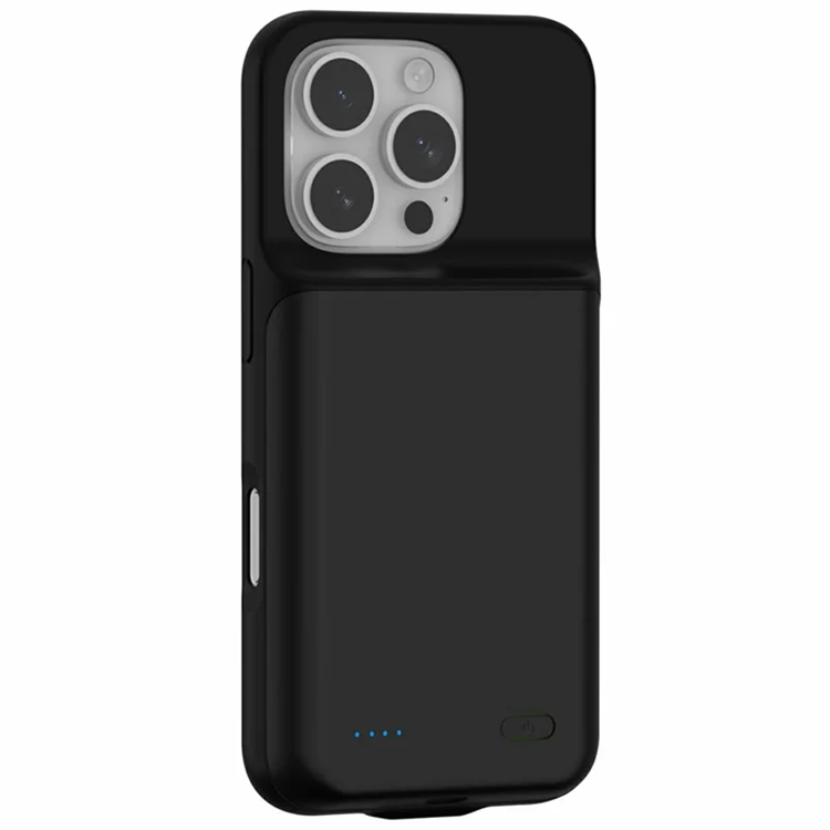 iPhone 16 Pro Max Batteriskal 7000mAh - Svart | 2353 | AlltMobil