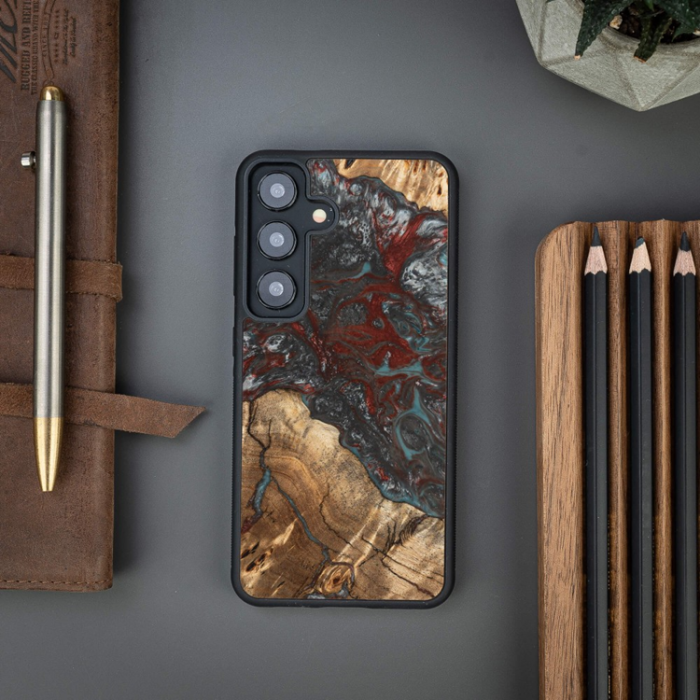 Bewood - Bewood Galaxy A55 5G Mobilskal Unique Planets Pluto
