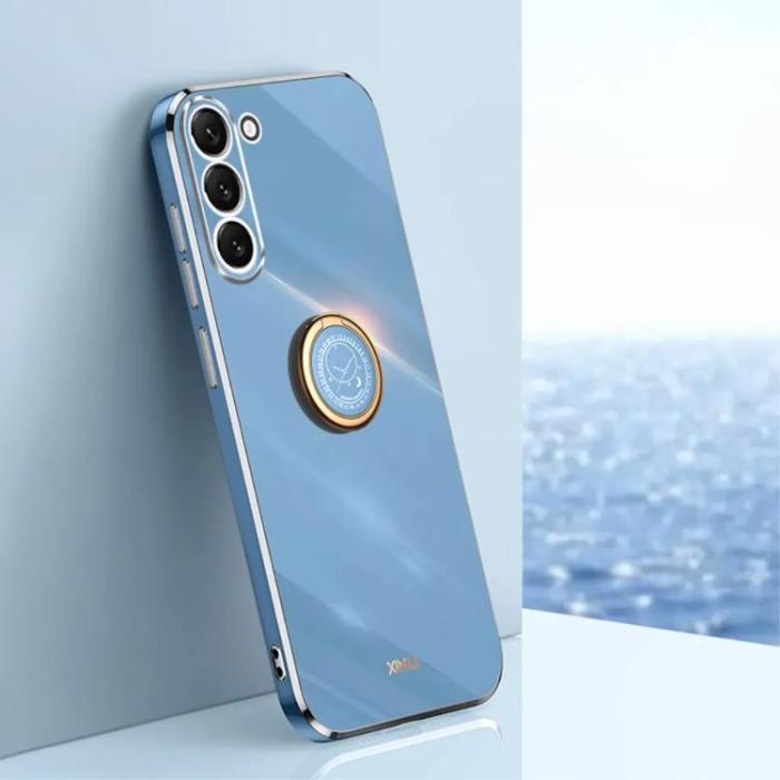 Taltech - Galaxy S24 Mobilskal Ringhållare XINLI - Blå