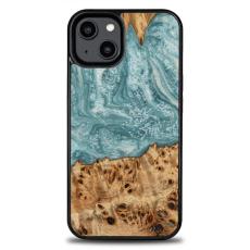Bewood - Bewood iPhone 15 Plus Mobilskal Unique Uranus - Blå/Vit