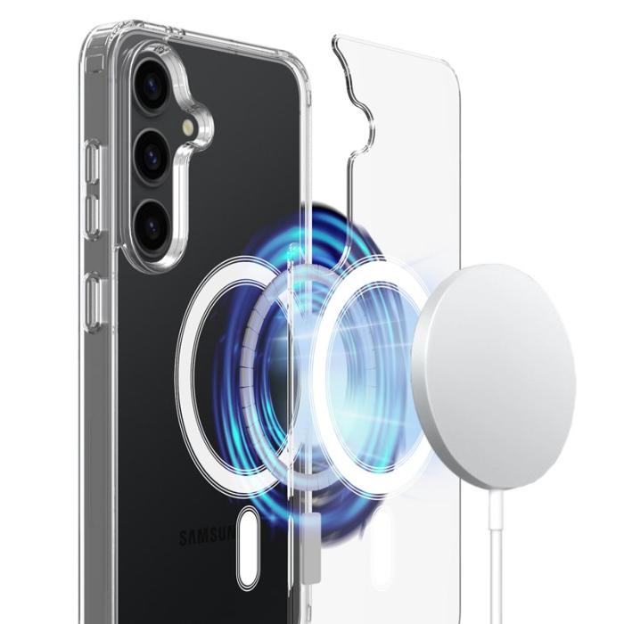 OEM - Samsung Galaxy S26 Plus Skal TPU+Acrylic MagSafe Kompatibel - Klar