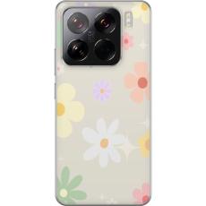 iSecrets - Genomskinligt Skal kompatibel med Xiaomi 15 Pro med fejdande blommor