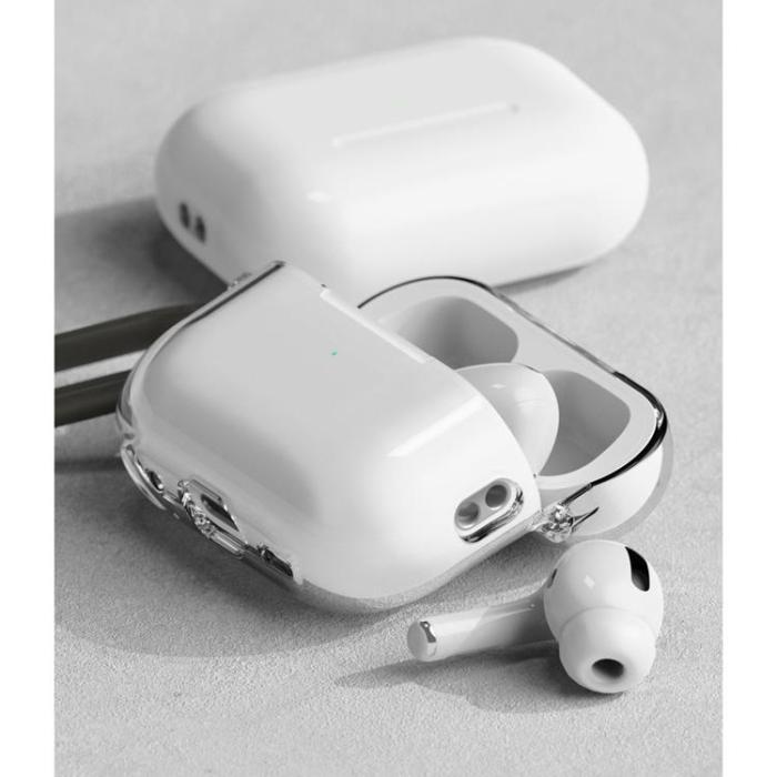 Ringke - Ringke Airpods Pro 1/2 Skal Hinge - Clear